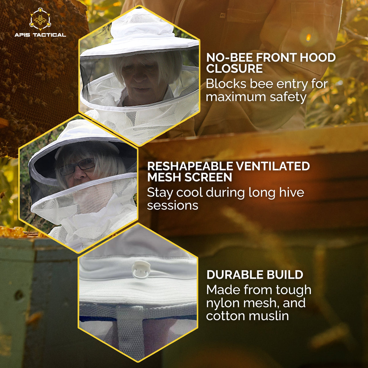 Apis Tactical Beekeeping Round Hood
