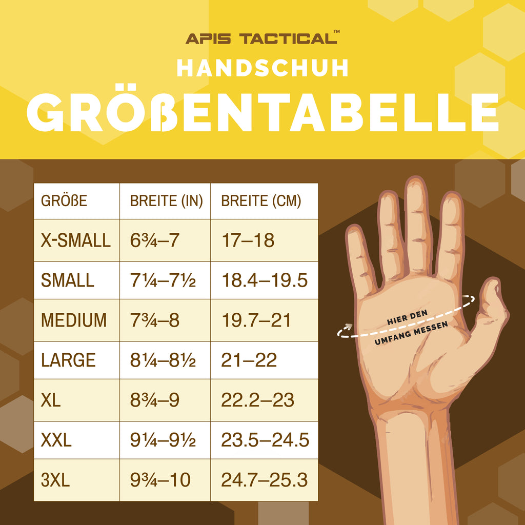 Apis Tactical Off-White PRO Beekeeping Gloves