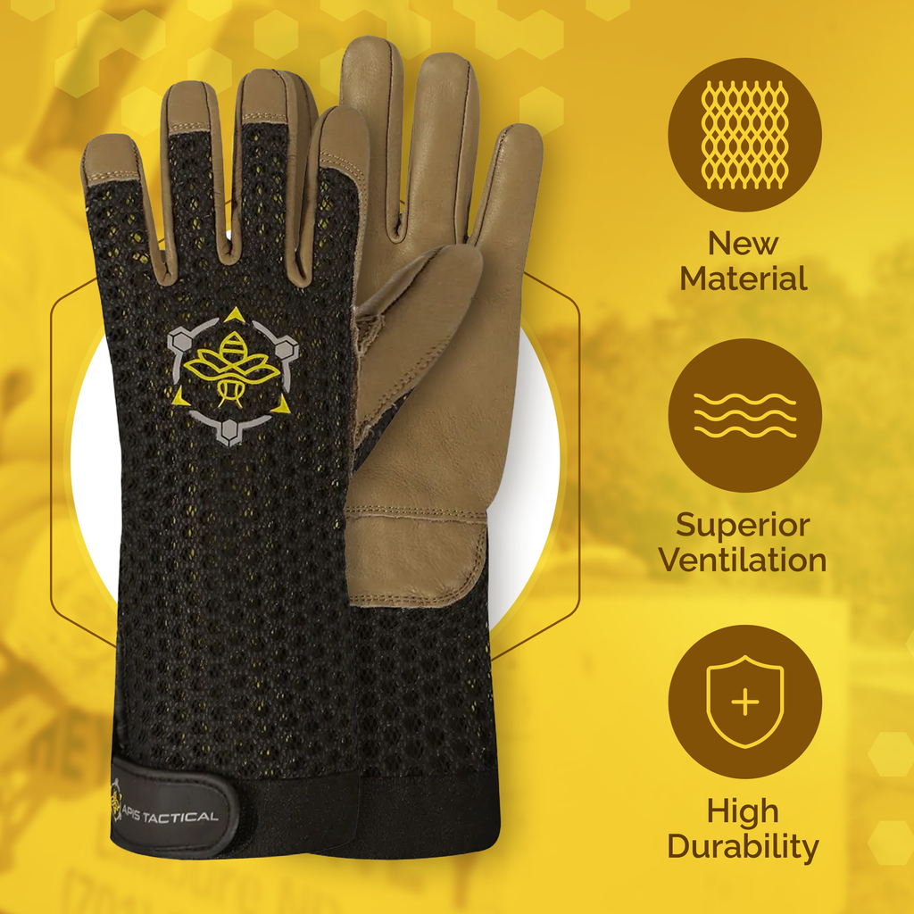 Apis Tactical Heavy Duty Beekeeping Gloves
