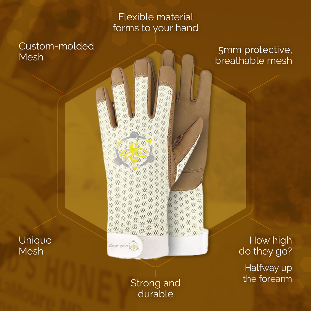 Apis Tactical Heavy Duty Beekeeping Gloves