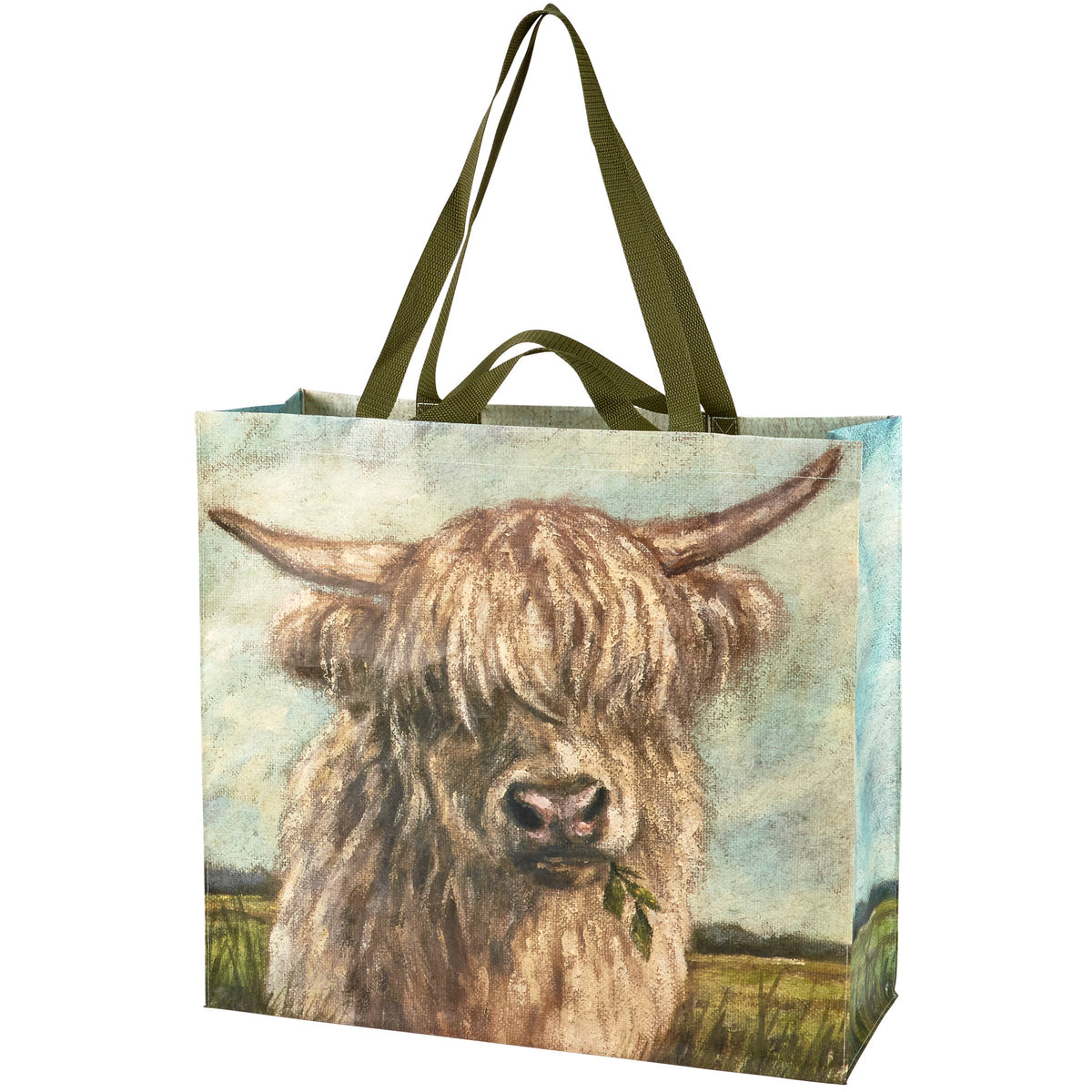 Highland Cows Shopping Tote