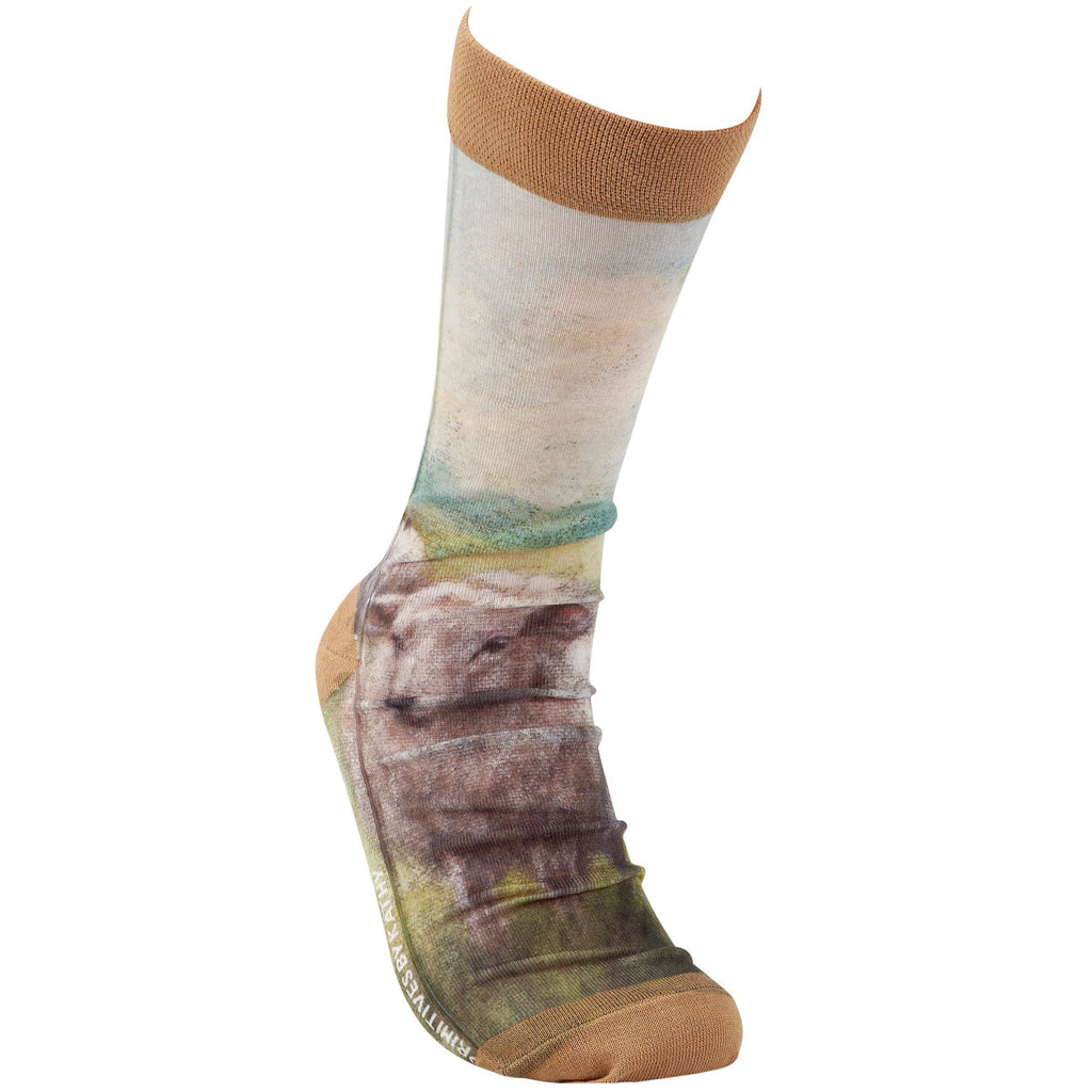 White Sheep Socks