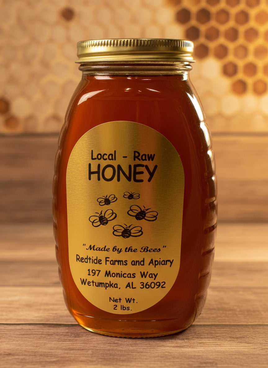 2LB. Honey (local raw)