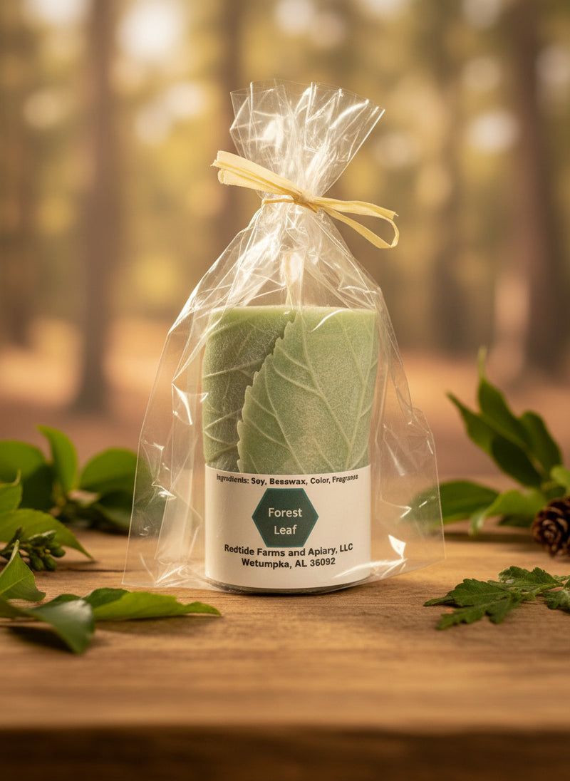 Candle (Green Forest Leaf)
