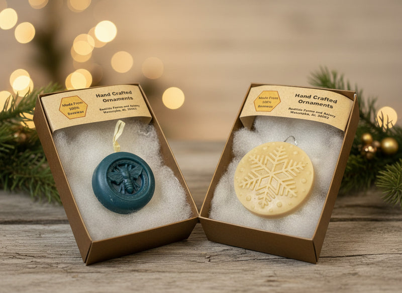 Natural Beeswax Ornaments (Small)